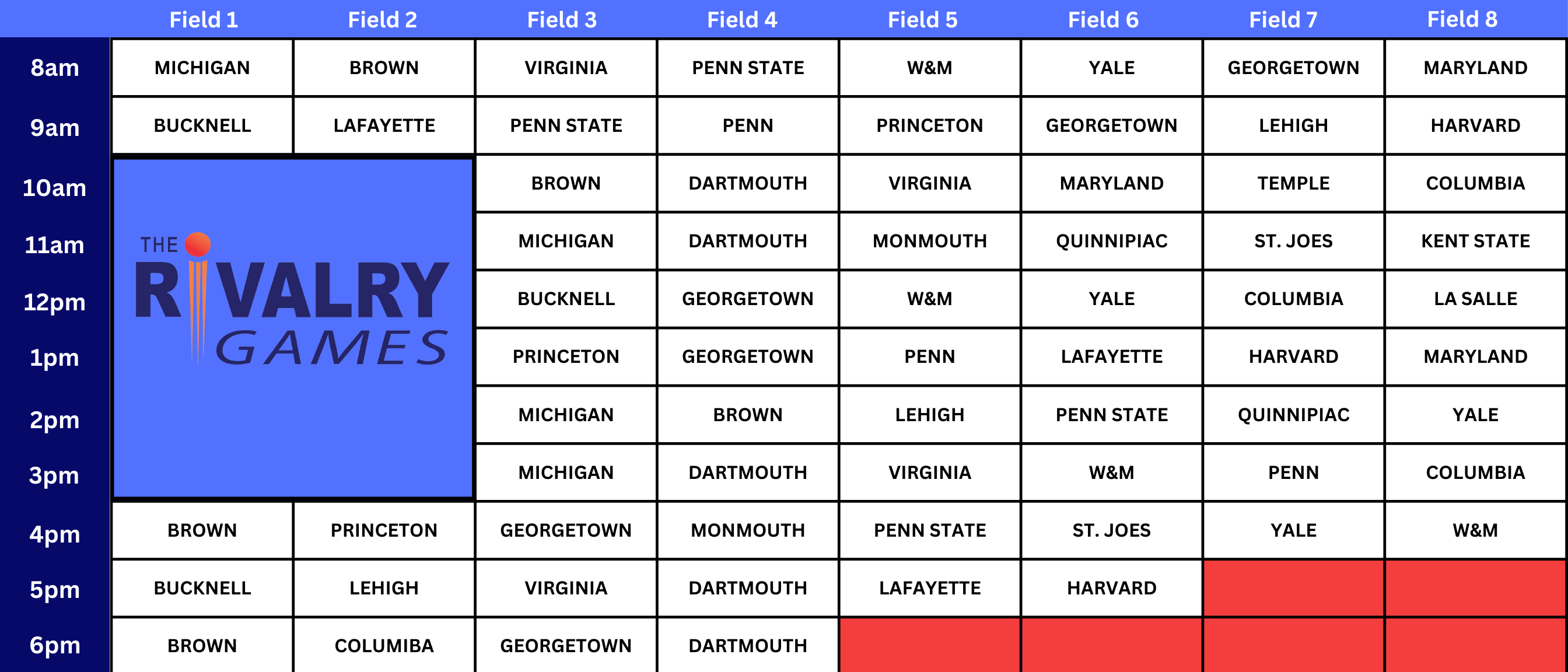 Details March 23 2024 Specifics The LineUP Field Hockey College   EDIT 1 1 