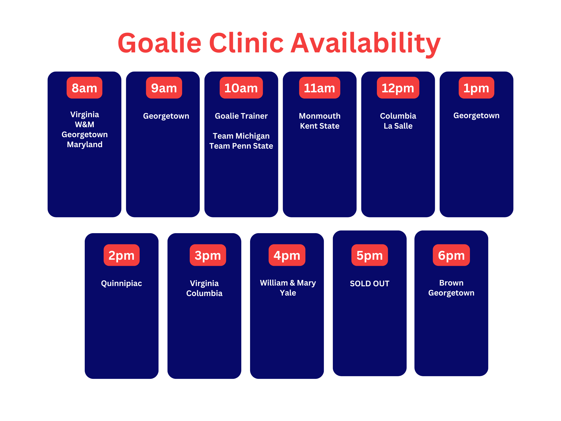 Details March 23, 2024 Specifics The LineUP Field Hockey College