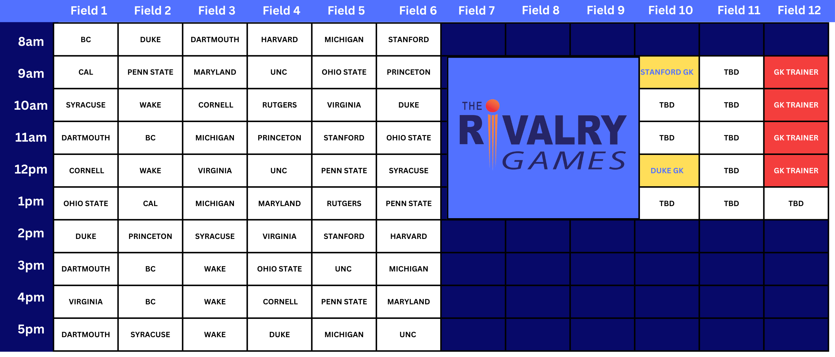 Details May 4 2024 Promo The LineUP Field Hockey College Coach   SHARABLE FINAL SCHEDULE 